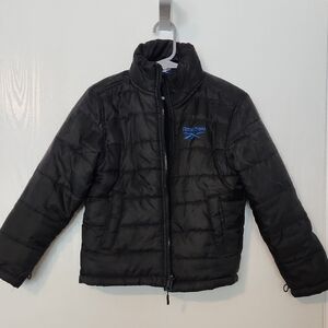 Reebok Black Puffer Jacket for Kids